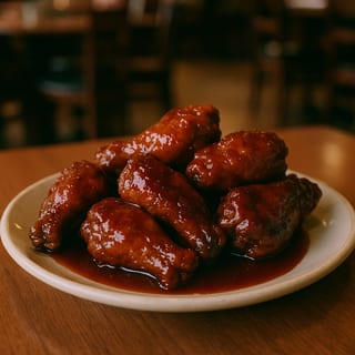 6 Piece Wings – BBQ $10